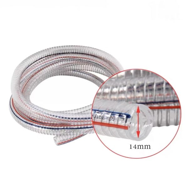 Reinforced PVC Transparent Hose(High-pressure cleaner inlet hose) - Image 2